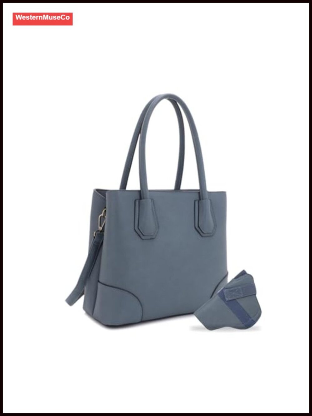 Concealed Carry Satchel Purse Faux Leather Crossbody Bag